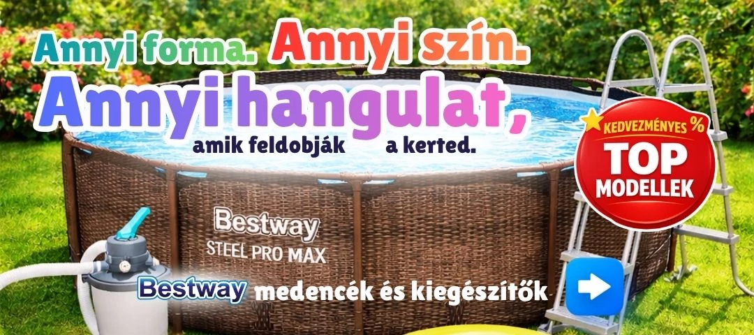 Bestway medencék, kiegészítők