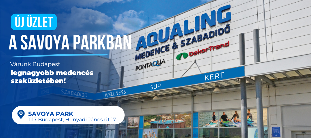 Aqualing Medenceáruház Savoya Park