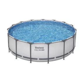   Bestway Calabria fémvázas medence szett vízforgatóval 457 x 122 cm