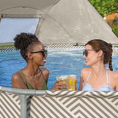 Bestway Entalula fémvázas medence szett 396 x 107 cm