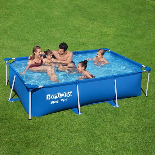 Bestway Andaman fémvázas medence  259 x 170 x 61 cm