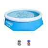Bestway Kréta puhafalú medence szett 244 x 66 cm, vízforgatóval
