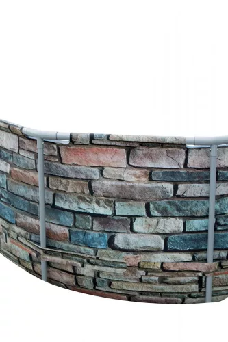 Bestway Korzika Comfort Jet ovális fémvázas medence szett 610 x 366 x 122 cm