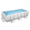 Bestway CAPRI PRO szögletes fémvázas medence szett 404 x 201 x 100 cm