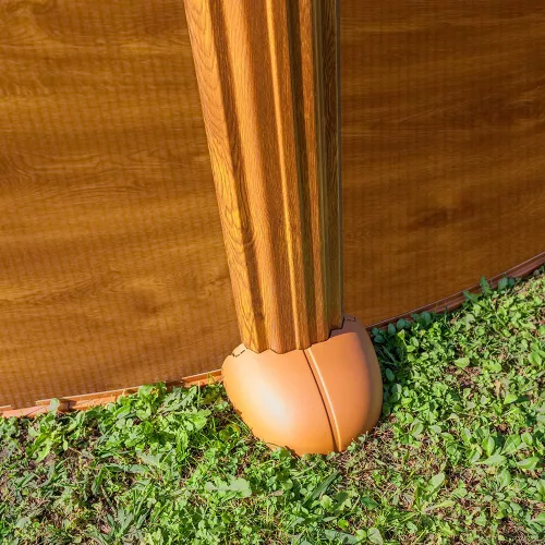 GRE WOOD STAR 6,1x3,75x1,32m ovális merevfalú medence