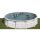 PONTAQUA NORDIC 460 x 120 cm kerek medence szkimmerrel, befúvóval, antikolt fa szín