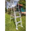 PONTAQUA KIT NORDIC kerek fémfalas családi medence szett 460 x 120 cm
