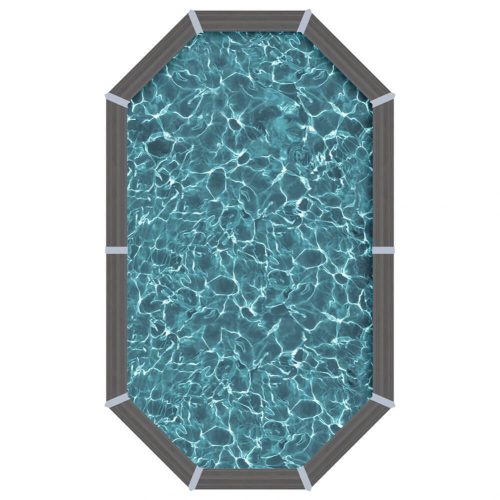 Pontaqua WPC medence szett ovális 5,24 x 3,86x 1,24 m