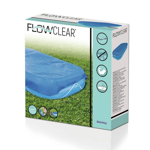 Bestway medence védőtakaró 2,62x1,75 méteres felfújható medencékhez