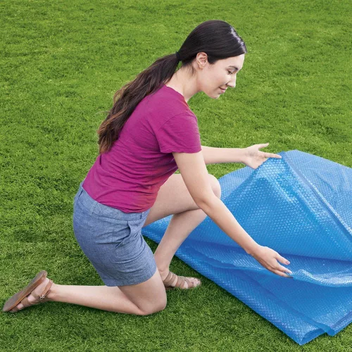 Flowclear Szolár medencetakaró, kerek, 4,57-4,88 m