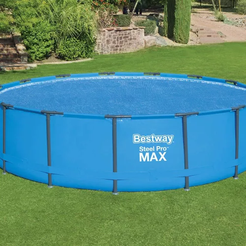 Flowclear Szolár medencetakaró, kerek, 4,57-4,88 m