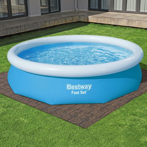 Medence alátét, fa hatású 50x50 cm