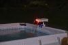 Relaxáló LED vízesés medencéhez