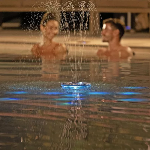 FloatBright napelemes LED-es szökőkút medencéhez