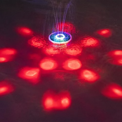 FloatBright napelemes LED-es szökőkút medencéhez