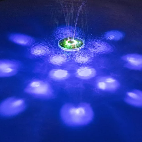 FloatBright napelemes LED-es szökőkút medencéhez
