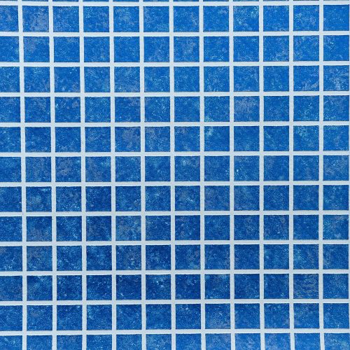 Haogenplast Mátrix 3D medence fólia – kékmozaik, 2 mm, 1,65 m