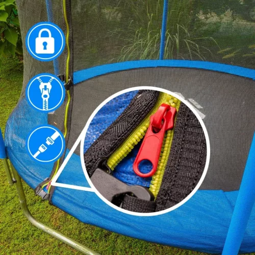 GTR trambulin Blue Sky 366 cm, CSOMAGOLÁSSÉRÜLT
