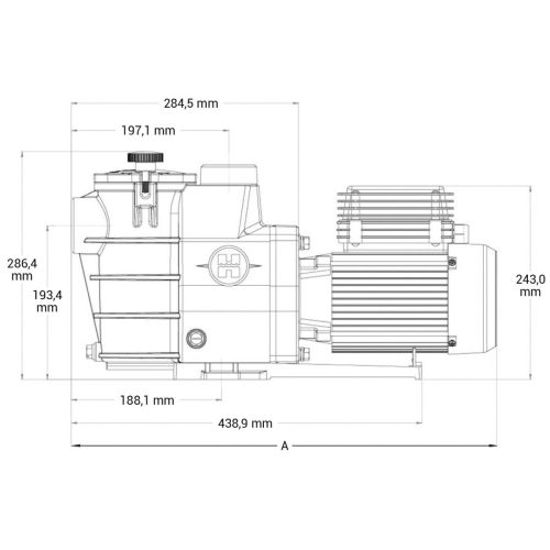 Szivattyú MAX FLO 13 m3/h