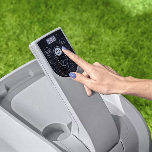 Lay-Z-Spa Hawaii Airjet & Hydrojet Pro felfújható pezsgőfürdő 180x180x71 cm