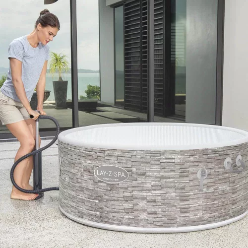 Lay-Z-Spa Vancouver AirJet Plus felfújható pezsgőfürdő 155x60 cm