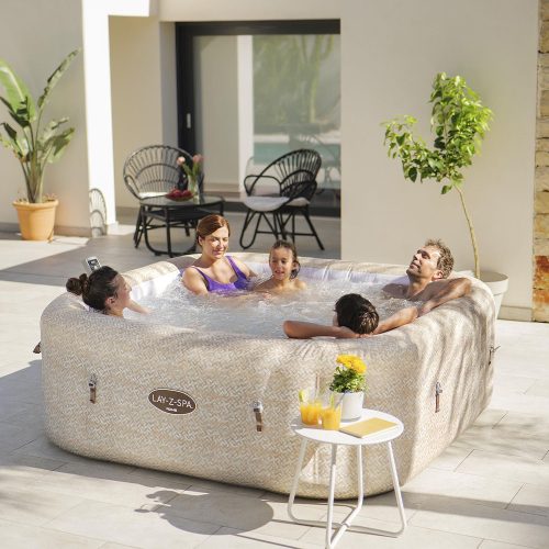 Lay-Z-Spa Róma Airjet EnergySense masszázsmedence 201 x 201 x 71 cm 2025