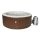 Avenli Nice barna rattan mintás masszázsmedence 175 x 70 cm