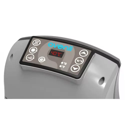 Avenli Venice szürke rattan mintás felfújható pezsgőfürdő, 204 × 70 cm, 1000 liter