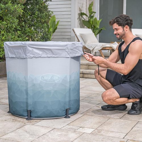 Lay-Z-Spa kerek, fémvázas jégfürdő kád 90 x 80 cm