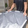 Lay-Z-Spa ovális, fémvázas jégfürdő kád 150 x 90 x 65 cm