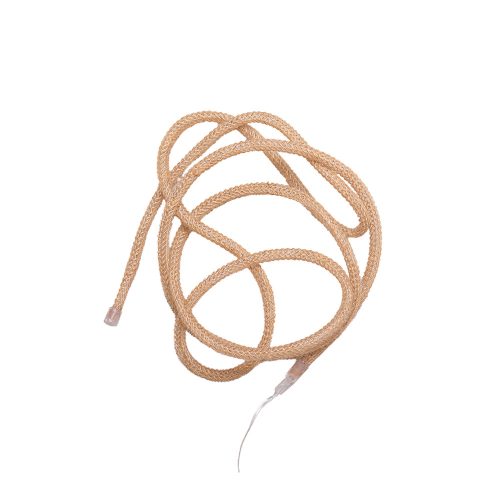 Dekortrend LED kötél fényfüzér, 20 led, meleg fehér, elemes