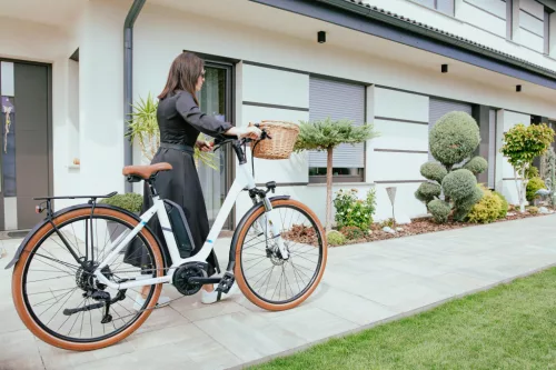 Scoria City e-bike M, fehér