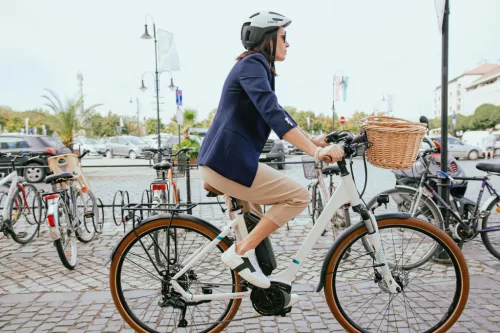 Scoria City e-bike M, fehér