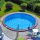 Hobby Pool Modena medence 450 x 120 cm 0,8 mm homok stílus