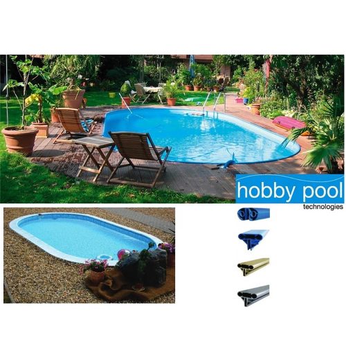 Hobby Pool Monaco medence 800 x 416 × 120 cm 0,6 mm
