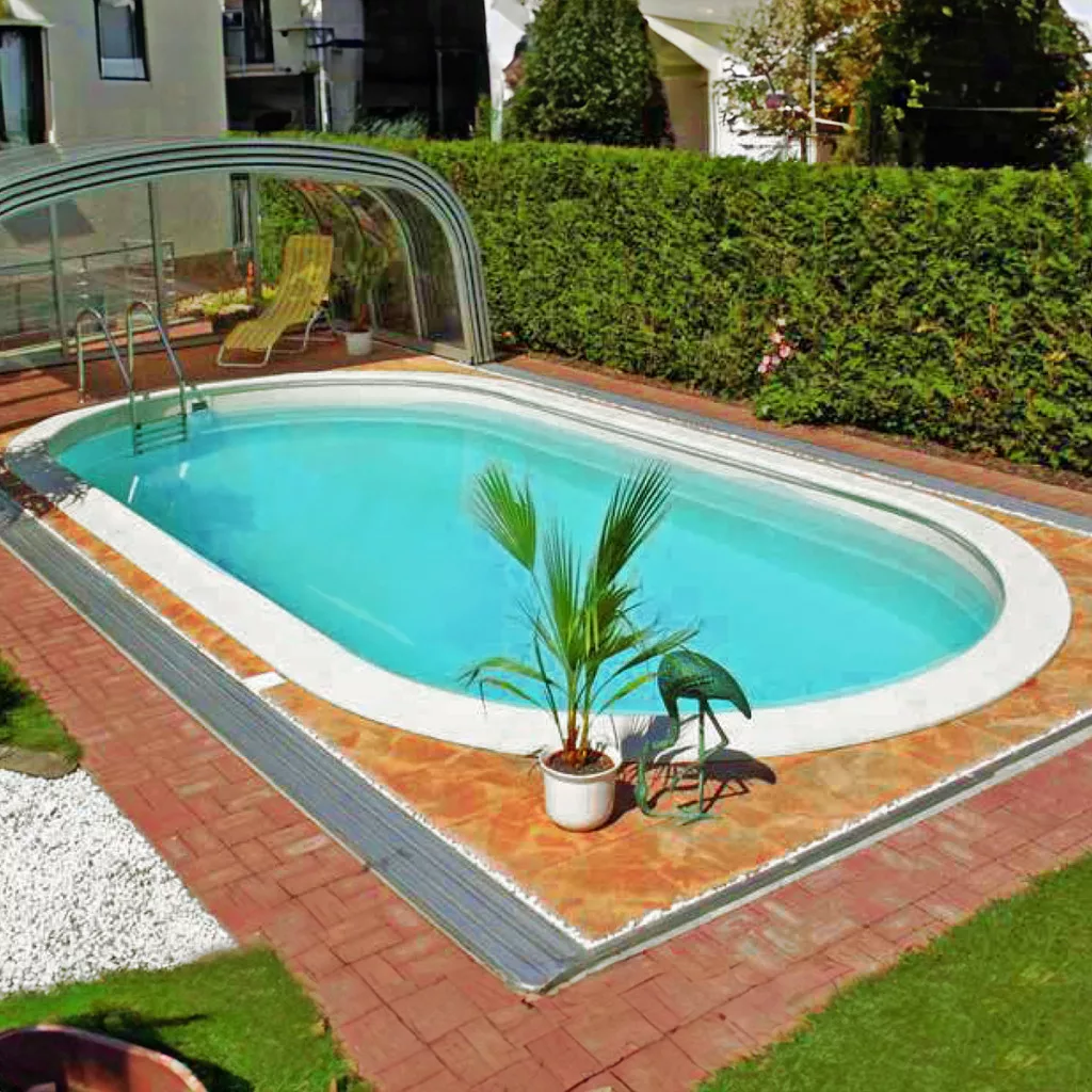 Hobby Pool Monaco medence 525 x 320 x 120 cm 0,8 mm szürke s