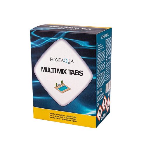 Multi Mix Tabs négyes hatású medence vegyszer 5x120 g tabletta