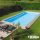 TIERRA PANEL POOL modulpaneles, süllyesztett víztükrű medence, 6,0 x 3,0 x 1,5 m, kék fóliával