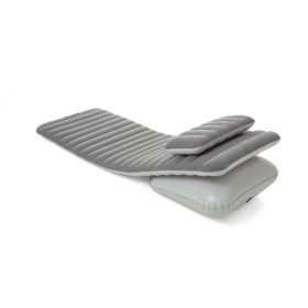   Felfújható kemping matrac 191 x 70 x 10,5 cm állítható háttámlával 