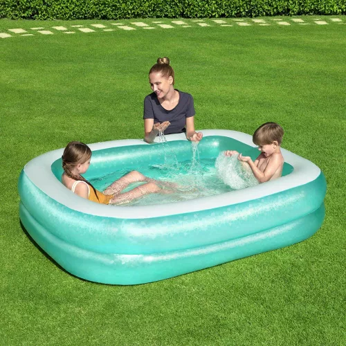 Bestway Szögletes gyerek medence 201 x 150 x 51 cm