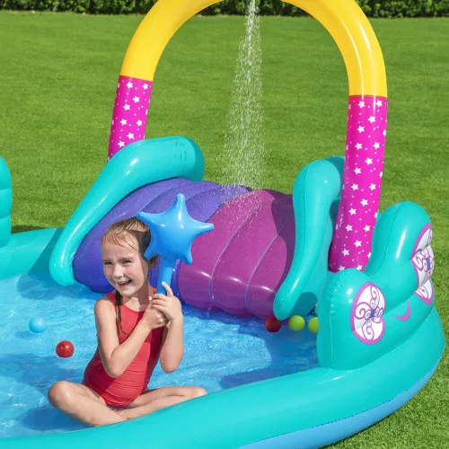 BESTWAY UNIKORNIS PANCSOLÓ SZETT  274 cm x 198 cm x 137 cm