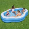 BESTWAY SPLASHVIEW CSALÁDI MEDENCE 270 cm x 198 cm x 51 cm