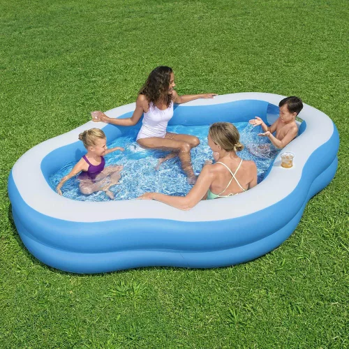 BESTWAY SPLASHVIEW CSALÁDI MEDENCE 270 cm x 198 cm x 51 cm