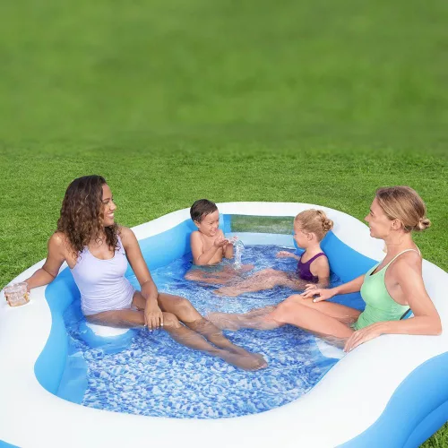 BESTWAY SPLASHVIEW CSALÁDI MEDENCE 270 cm x 198 cm x 51 cm