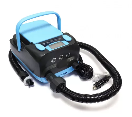 Akkumulátoros SUP pumpa 16 Psi, 350 liter percenként