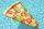 Pizza szelet úszósziget 188 x 130 cm