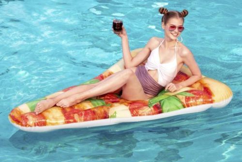 Pizza szelet úszósziget 188 x 130 cm