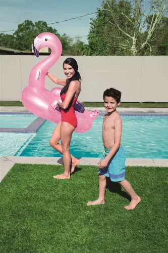 Flamingó rider 127 x 127 cm