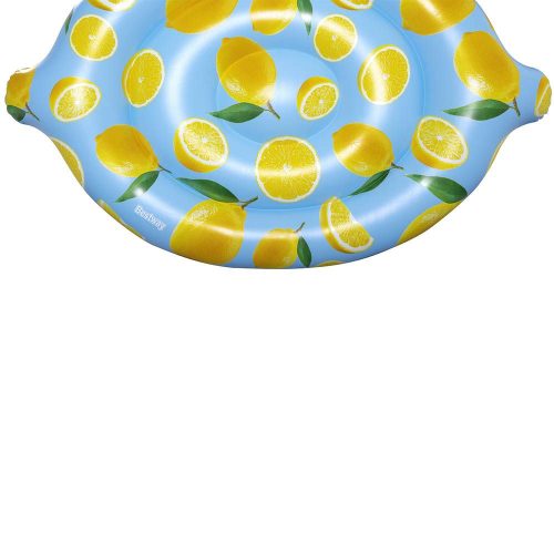 Citrom formájú és mintájú matrac, 1,76 x 1,22m