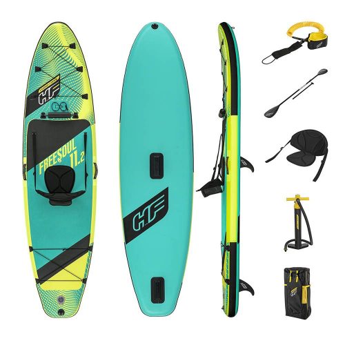 HYDRO-FORCE FREESOUL TECH 2, kajakká alakítható túra SUP deszka szett 340 x 89 x15 cm 